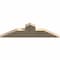 Ekena Millwork Portland Rough Sawn Timber Gable Bracket, Douglas Fir, 36"W x 10"H x 2"D x 6"F, 7/12 Pitch GBW036X10X0206POR00RDF - alternate 3